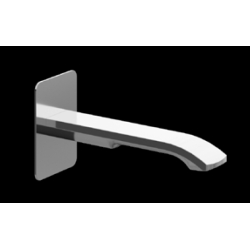 פיה מרובעת לכיור מהקיר 20 ס"מ