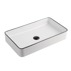 כיור מונח חרס מלבני מיוחד דגם 1048