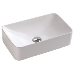 כיור חרס מונח מלבני לאמבטיה דגם 7021