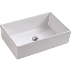 כיור מונח חרס מלבני מיוחד דגם 8444