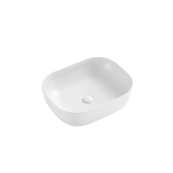 כיור מונח חרס מלבני דגם SWISS 8419