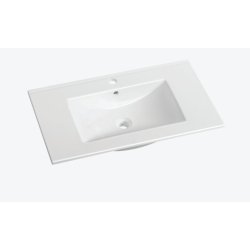 כיור אינטגרלי באורך 80 ס"מ