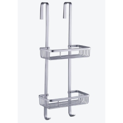 סבוניה כפולה מלבנית + מתלה דגם 2613