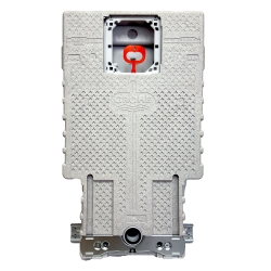 מיכל הדחה סמוי דו-כמותי עם אפשרות ללחצן בצבעים עם מיכל הדחה שוטף GD ליטר 6- 9 ליטר