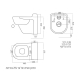 Children’s Wall Hung WC אסלת ילדים רון קידס
