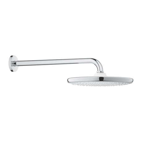 ראש מקלחת עגול 250 + זרוע 380 Rainshower