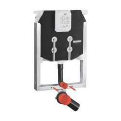 מיכל הדחה סמוי דו-כמותי דק 8 ס"מ דגם 38729000 Uniset