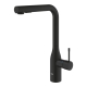 ברז מטבח עם פיה נשלפת דגם 30504KFO צבע phantom black