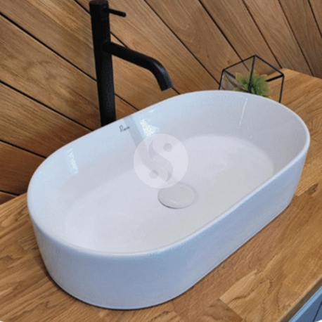 כיור רחצה מלבני אובלי יובל