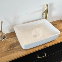 כיור מונח אורן