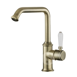 ברז ענתיק גבוה ידית חרס