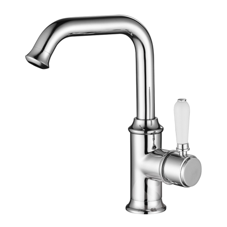 ברז ענתיק גבוה ידית חרס