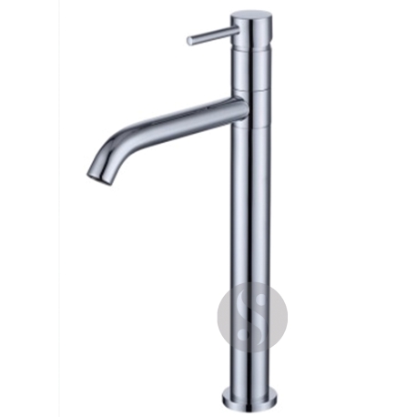 ברז גבוה צר פיה מסתובבת