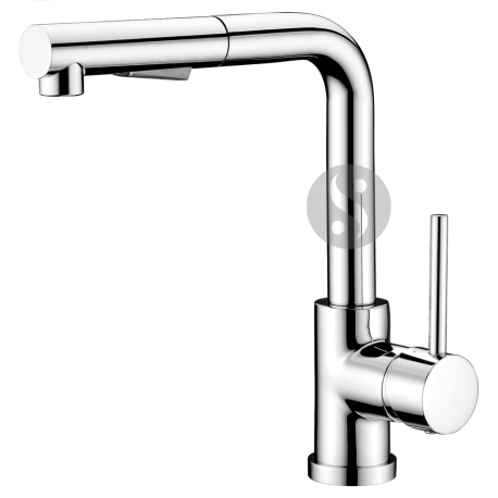 ברז מטבח פרח נשלף גבוה שני מצבים