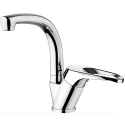 ברז קרטה פרח עומד - פיית ברבור קצרה מסתובבת