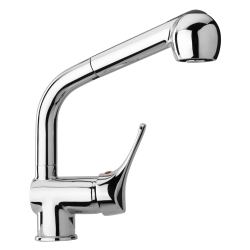 ברז מטבח בעל מזלף נשלף KT566RLSPO